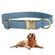thumbnail image 1 of Collar de perro, precisión completa del collar de perro de la hebilla del metal del collar del animal doméstico del cuero de la hebilla del metal dirigido, 1 of 8