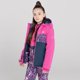 thumbnail image 2 of Dare 2B - Chaqueta de Esquí Humour Estampado de Leopardo para Niños/Niñas (Rosa Frambuesa) Dare 2B UTRG6246_raspberryrose, 2 of 5