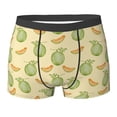 thumbnail image 6 of Men's Boxer Briefs, Funny Sweet Cantaloupe Soft Comfy Mens Underwear Boxer Briefs Breathable With Widen Waist, 6 of 7
