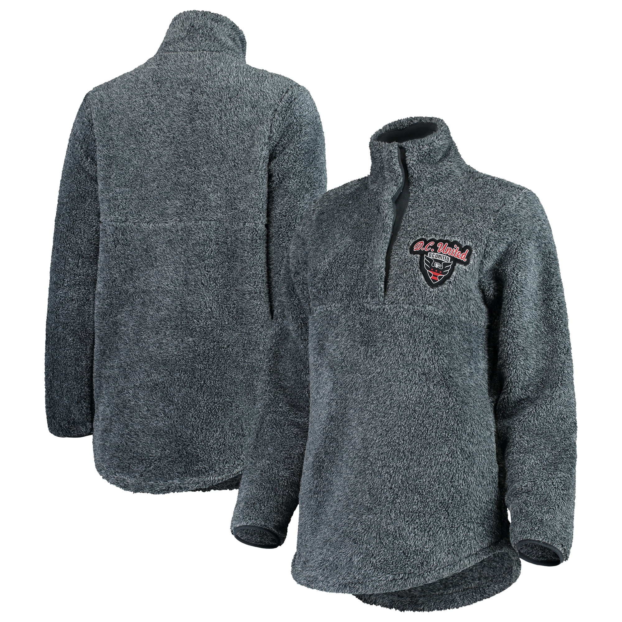 fluffy half zip