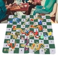 thumbnail image 1 of Juego De Mesa De Serpientes Y Escaleras, Juego De Mesa Para Mejorar Las Relaciones, Goma De 35 Cm, ​​Diversión Interactiva Para Viajes, 1 of 7