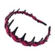 thumbnail image 2 of Diadema sencilla con accesorios para el cabello, banda ondulada para regalar a adolescentes, mujeres y niñas. Rojo, 2 of 9
