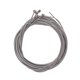 thumbnail image 1 of 5 cuerdas de acero inoxidable para bajo, accesorios para guitarra, calibre de cuerdas, accesorios musicales para bajo (plateados), 1 of 7