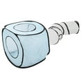 thumbnail image 3 of Cat Toy Polyester Save Space Cat Tunnel, For Cats Puppy Pets Blue, 3 of 8