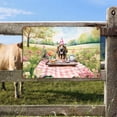 thumbnail image 2 of Happy Mother's Day Bloodhound with Sweets and Flowers at a Picnic Horizontal Metal Aluminum Sign Dog Lover Wall Art Home Decor - 13005, 2 of 5