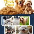 thumbnail image 2 of Dog Clippers for Grooming for Thick Heavy Coats/Low Noise Rechargeable Cordless Pet Shaver with Stainless Steel Blade/Waterproof Dog Shaver for Dogs Pets and Animals, 2 of 6