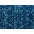 thumbnail image 1 of Ahgly Company Indoor Rectangle Abstract Light Blue Modern Area Rugs, 8' x 10', 1 of 4