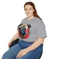 thumbnail image 7 of Strange and Cozy Gear Nonchalant Pug Graphic Tee, Sizes S-5XL, 7 of 7