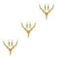 thumbnail image 4 of Collar de mujer nupcial Minnieouse 3 unids/set champán, 4 of 6