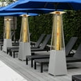 thumbnail image 6 of Pyramid Patio Heater, 48,000 BTU Outdoor Propane Patio Heater, Silver, 6 of 7