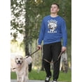 thumbnail image 2 of Cool Dog, Man! Sweatshirt Men -Image by Shutterstock, Male Large, 2 of 4