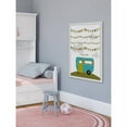 thumbnail image 3 of Marmont Hill "Happy Camper Blue" by Karen Zukowski Framed Painting Print, 3 of 4