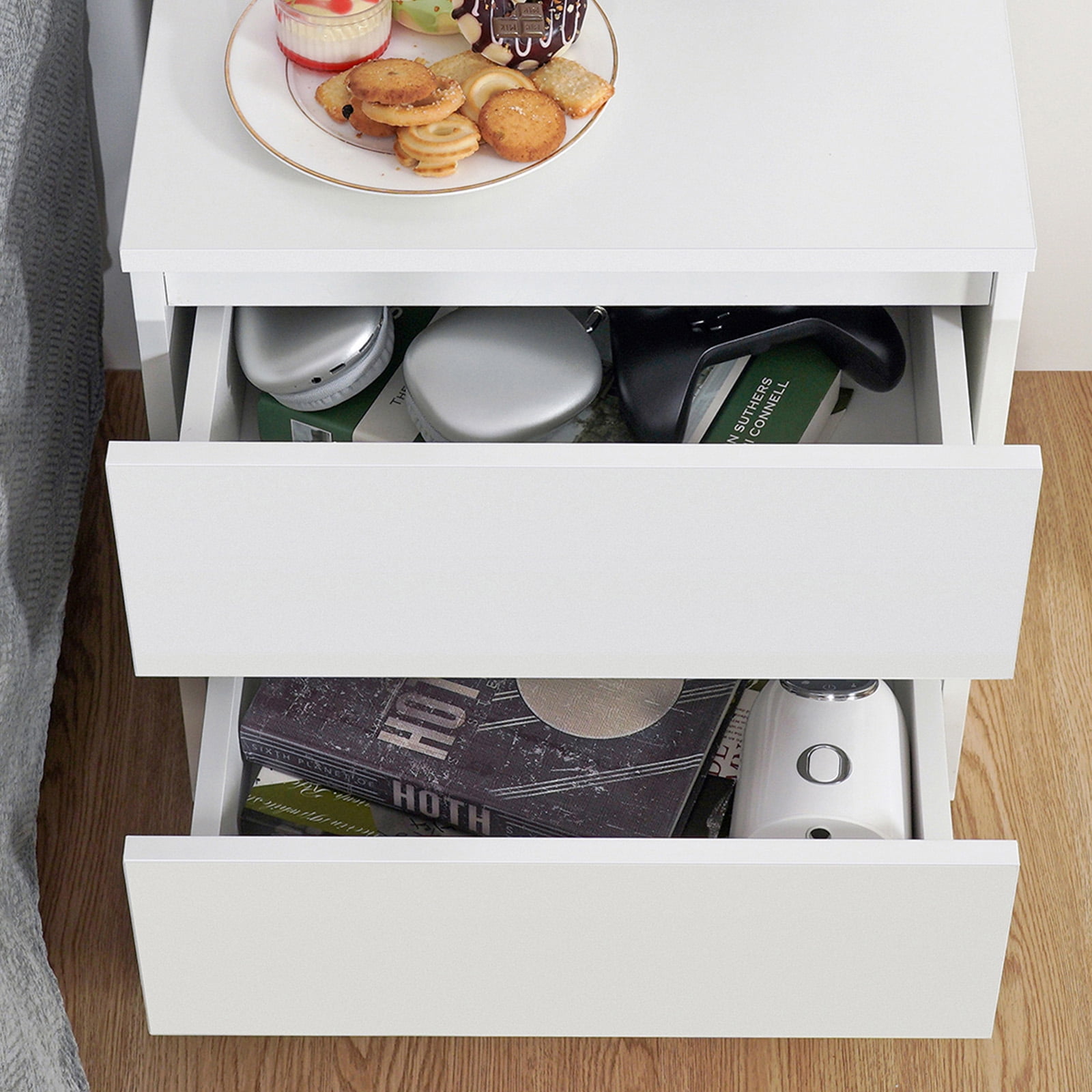 ✿handmama's shop✿ Shadow Box Nightstand Black Four Hands