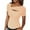 Yellow, variant on XMHJSMD Women Slim Fitted Shirt Fashion Cutout Front Tops Tee Tshirts Trendy(Black,Xl)