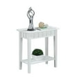 thumbnail image 3 of Convenience Concepts Dennis End Table in White Wood Finish, 3 of 6