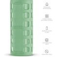 thumbnail image 5 of purifyou Premium 40/32 / 22/12 oz Glass Water Bottles with Volume & Times to Drink, Silicone Sleeve & Stainless Steel Lid Insert, Reusable Bottle for Fridge Water, Milk, Juice, 5 of 6