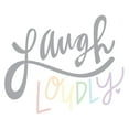 thumbnail image 3 of Barrett, Erin 20x20 Black Modern Framed Museum Art Print Titled - Laugh Loudly, 3 of 5