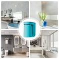 thumbnail image 6 of 2-in-1 Wall Mount Toothbrush Holder with Cup - No Drill Adhesive Bathroom Organizer, Inverted Self-Draining Design for Easy Cleaning, Space Saving Toothbrush Storage Set, 6 of 6