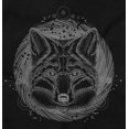 thumbnail image 2 of Spirit Wolf Pack Swirl Symbol Animal Plus Size Long Sleeve Graphic Tee Shirt Brisco Brands 2X, 2 of 5