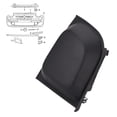 thumbnail image 3 of Front Fog Light Trim Front Fog Lamp Bezel Cover Front Fog Light Cover Shockproof Waterproof ABS Material Direct Replacement for Vehicle Model with Stylish, 3 of 7