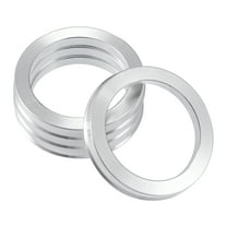 Unique Bargains 4pcs OD 78.1mm to ID 58.1mm Aluminum Alloy Car Hub Centric Rings Wheel Bore Center Spacer Replacement