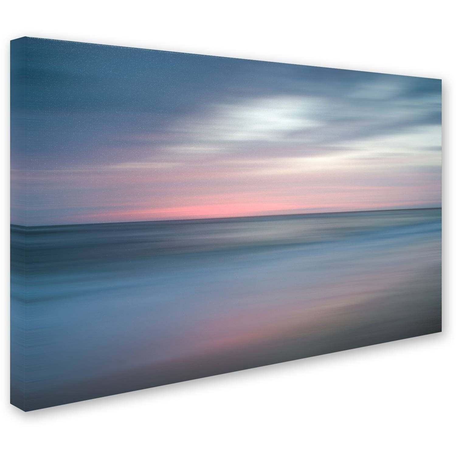 The Colors of Evening on the Beach' Canvas Art by PIPA Fine Art
