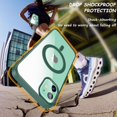 thumbnail image 3 of Funda magnética BESINPO para iPhone 11, con protector de pantalla de vidrio templado, compatible con MagSafe, protección total de 360 grados, a prueba de golpes y de grado militar, para iPhone 11, 3 of 8