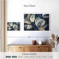 thumbnail image 4 of Elephant Stock Midnight Garden Wall Art - Horizontal Canvas Wall Art - Bedroom Wall Decor - Abstract Canvas - Blue And Beige Decor By Albena Hristova - 12" x 8", 4 of 8