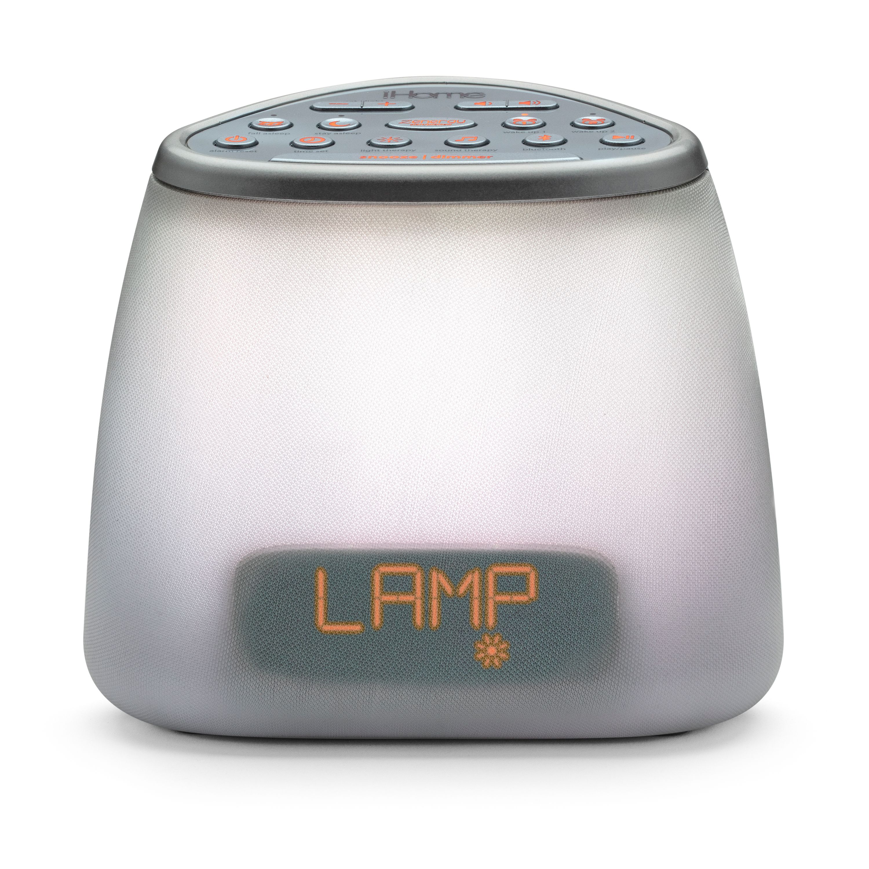 iHome Zenergy Dream Mini iZBT7 Bluetooth Bedside Sleep Therapy Machine, Sound Therapy, Light Therapy, LED Color Blending, Bluetooth Speaker and Sleep Timer - image 2 of 9