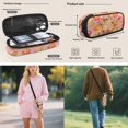 thumbnail image 7 of Yspwyqan Pink Fruit Capybara Backpack Set With Lunch Box Pencil Case Girl, 4Pcs 17 Inch Large Capacity Front Pocket Bookbag for Middle High School, 7 of 7