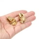 thumbnail image 5 of Reemplazo de latón de la taza de dirección del eje delantero Abanopi para Axial scxii 90046 90047 RC Car Dorado/Asiento de tracción de biela, 5 of 7