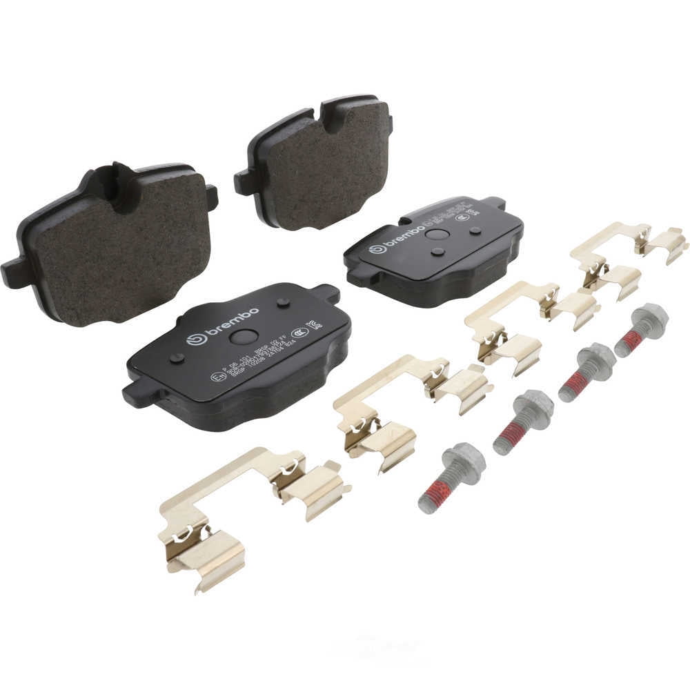 Brembo P06101 PRIME Low-Met Brake Pad Set
