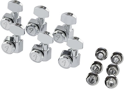 Fender Locking Tuners - Left Handed - Polished Chrome