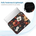 thumbnail image 2 of FORMRS 13"-13.3" Laptop Sleeve Protective Case Soft Carrying Quilted Computer Bag Cover, Red Flowers Pattern, 2 of 7