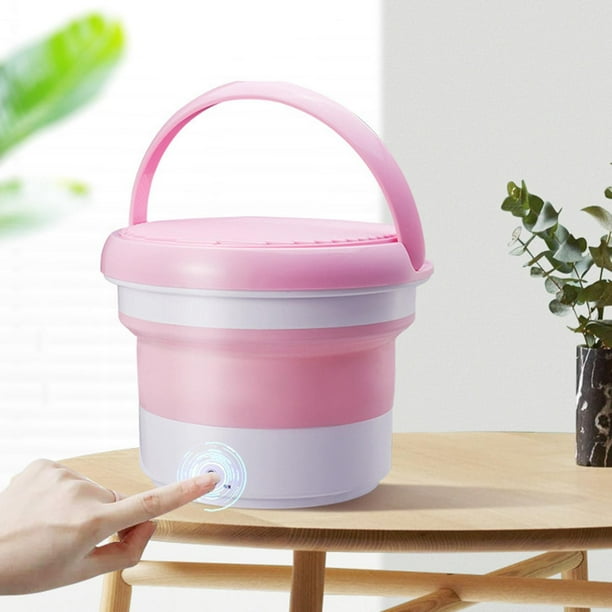 para ra compacta de de lavandería ra portátil de negocios ahorro de energía para Camping, de Rosado BLESIY Lavadora portátil
