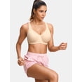 thumbnail image 2 of Sostén Deportivo SYROKAN 38D con Aros y Espalda Cruzada Beige, 2 of 6