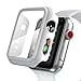 thumbnail image 3 of pzoz Compatible for Apple Watch Series 2 / Series 3 Case with Screen Protector 42mm Accessories Slim Guard Thin Bumper Full Coverage Matte Hard Cover Defense Edge for iWatch Women Men GPS (White), 3 of 4