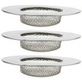 thumbnail image 1 of Miangastore 3 Pcs Attrape-Cheveux de Drain Couverture de Drain en Acier Inoxydable Attrape-Cheveux, 1 of 8
