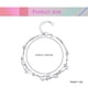 thumbnail image 3 of S925 Pulsera de plata esterlina Estrella creativa Brazalete de doble capa Joyería de moda Cadena de muñeca delicada para mujer, 3 of 7