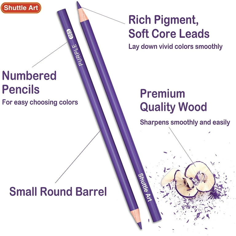 Professional Colored Pencils - Set of 80 — Shuttle Art