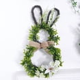 thumbnail image 2 of Couronne de Noël 复活 pour Porte d'Entrée – Guirlande Décorative Réutilisable en Forme de Lapin pour Porche, Cheminée, Fenêtre, Restaurant, Hôtel Ou Fête, 2 of 8