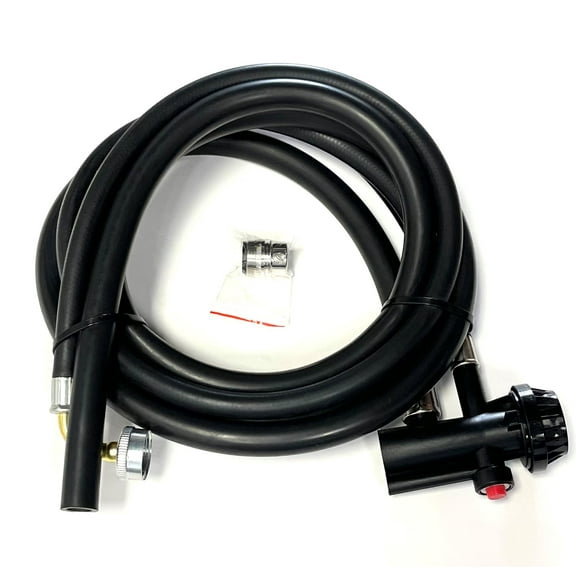 Shark Industrial 6FT GE Portable Dishwasher Fill & Drain Hose Assembly WD24X10066 w/Faucet Adapter