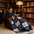 thumbnail image 6 of ToyKingdee Sherpa Blanket Fleece Throw Blanket Twin Plaid Thick Bed Blanket, Soft Warm Cozy Throw Blanket, 6 of 6