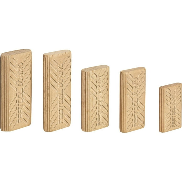 Festool 494941 Domino Tenon, Beech Wood, 8 X 22 X 50mm, 100-Pack