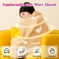 thumbnail image 5 of Favorite Portable Heated Shawl, 3 Temp Settings, Wearable Heated Blanket & Heated Shawl Wraps for Women, Indoor Outdoor Use and Mother's Day Gifts, 5 of 8