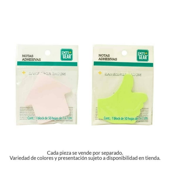 Notas adhesivas Pen + Gear Adhesivas Varios Modelos Multicolor