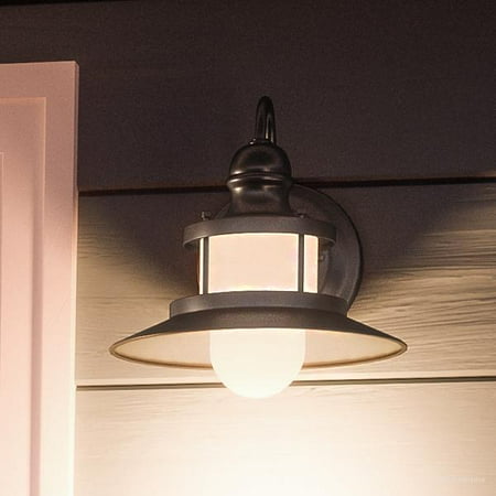 Nautical Outdoor Lighting - Urban Ambiance Luxury Nautical Outdoor Wall Light, Small Size: 9.5