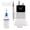 Silver, variant on Rectangle Desktop Cordless Base Brushless Nail Drill Machine 35000rpm Drill Electric for Manicure Pedicure Rechargeable Battery