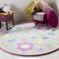 thumbnail image 2 of SAFAVIEH Kids Roslyn Floral Area Rug, Blue/Multi, 3' x 5', 2 of 9