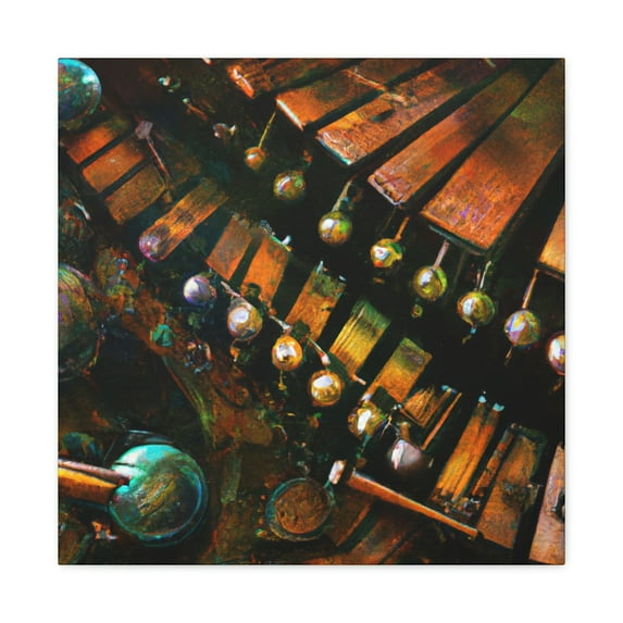 Xylophone Steampunk Fantasy - Canvas